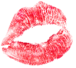 Gif animé bouche rouge